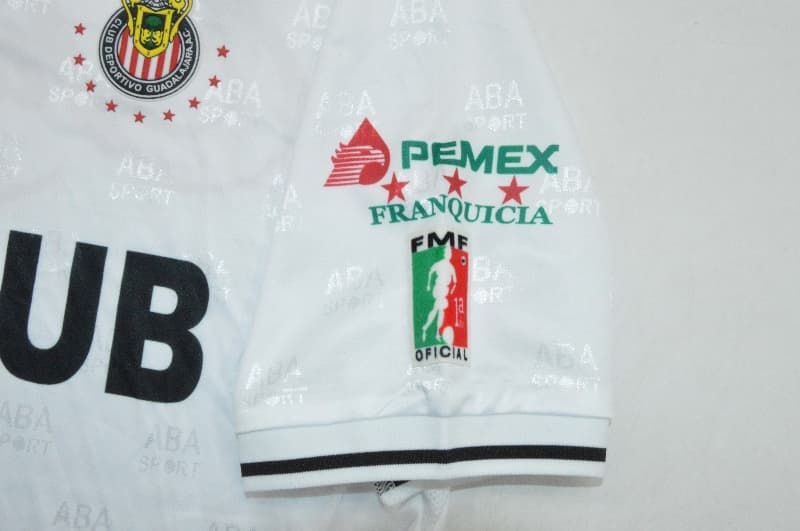 Thailand Quality(AAA) 1994/96 Guadalajara Away Retro Soccer Jersey