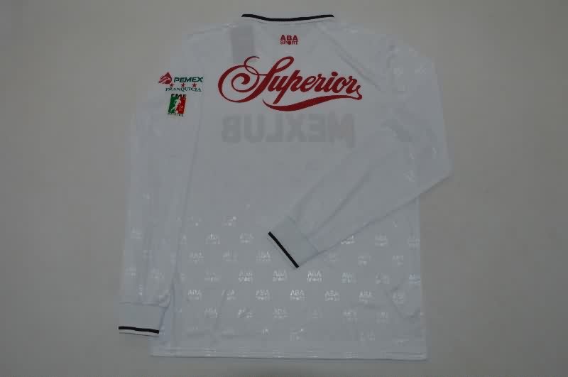 Thailand Quality(AAA) 1994/96 Guadalajara Away Long Sleeve Retro Soccer Jersey