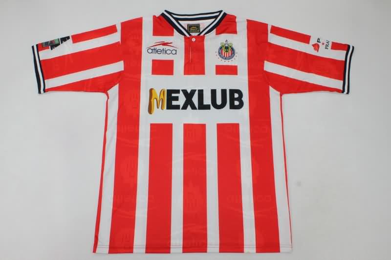 Thailand Quality(AAA) 1995/96 Guadalajara Home Retro Soccer Jersey