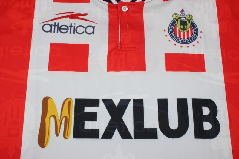 Thailand Quality(AAA) 1995/96 Guadalajara Home Retro Soccer Jersey