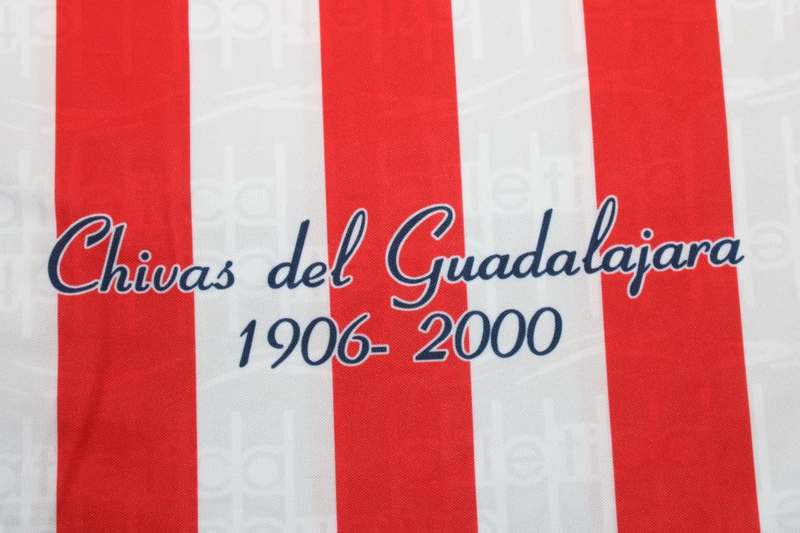 Thailand Quality(AAA) 1999/00 Guadalajara Home Retro Soccer Jersey