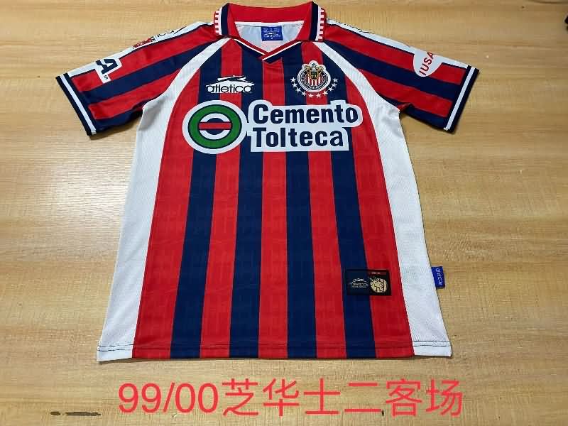 Thailand Quality(AAA) 1999/00 Guadalajara Third Retro Soccer Jersey