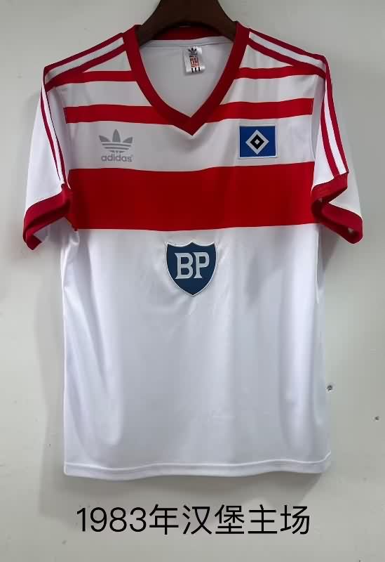 Thailand Quality(AAA) 1982/83 Hamburger SV Home Retro Soccer Jersey