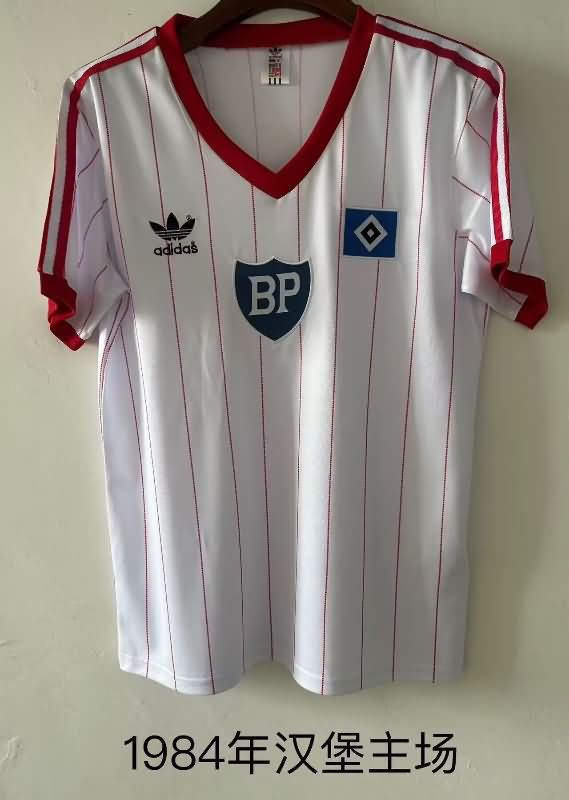 Thailand Quality(AAA) 1983/84 Hamburger SV Home Retro Soccer Jersey