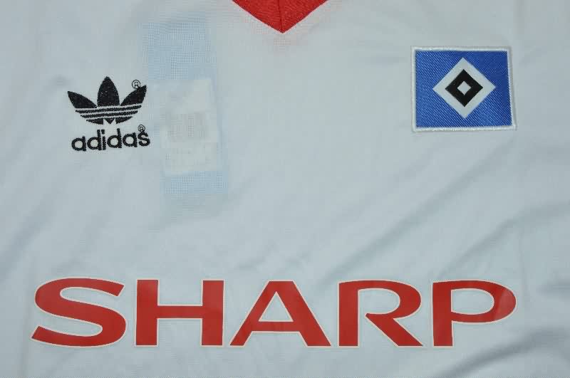 Thailand Quality(AAA) 1988/89 Hamburger SV Home Retro Soccer Jersey