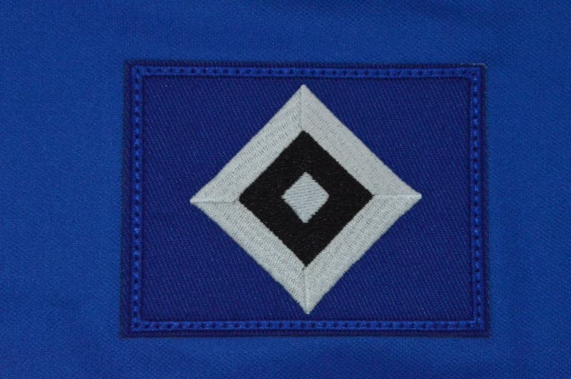 Thailand Quality(AAA) 1990/91 Hamburger SV Away Retro Soccer Jersey