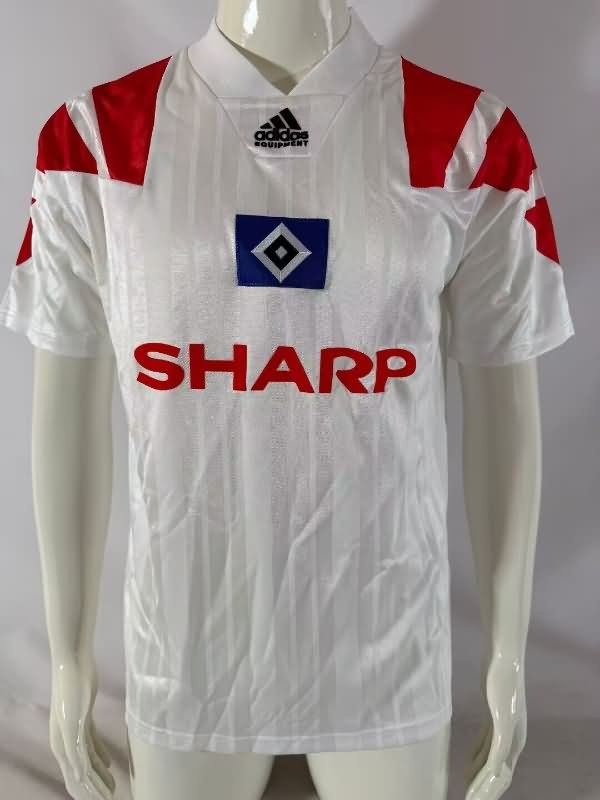 Thailand Quality(AAA) 1992/93 Hamburger SV Home Retro Soccer Jersey