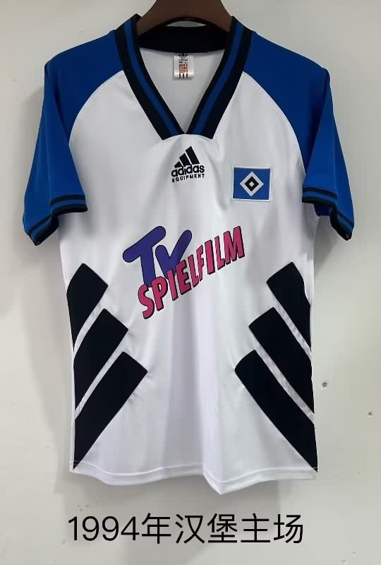 Thailand Quality(AAA) 1994/95 Hamburger SV Home Retro Soccer Jersey