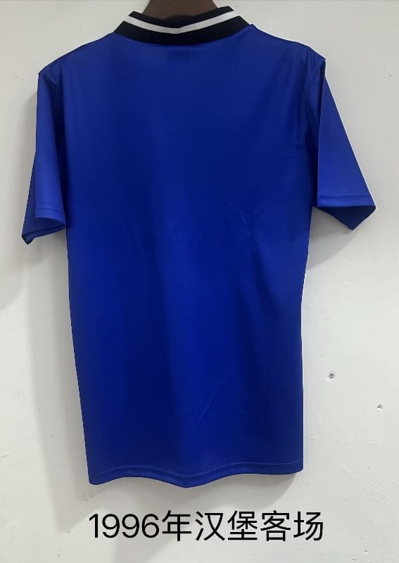 Thailand Quality(AAA) 1996/97 Hamburger SV Away Retro Soccer Jersey