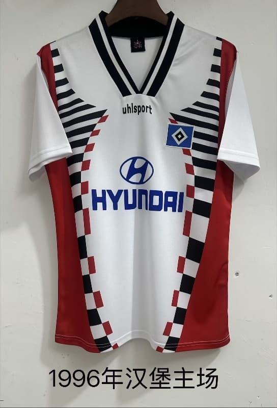 Thailand Quality(AAA) 1996/97 Hamburger SV Home Retro Soccer Jersey Thailand Quality(AAA) 1996/97 Hamburger SV Home Retro Soccer Jersey
