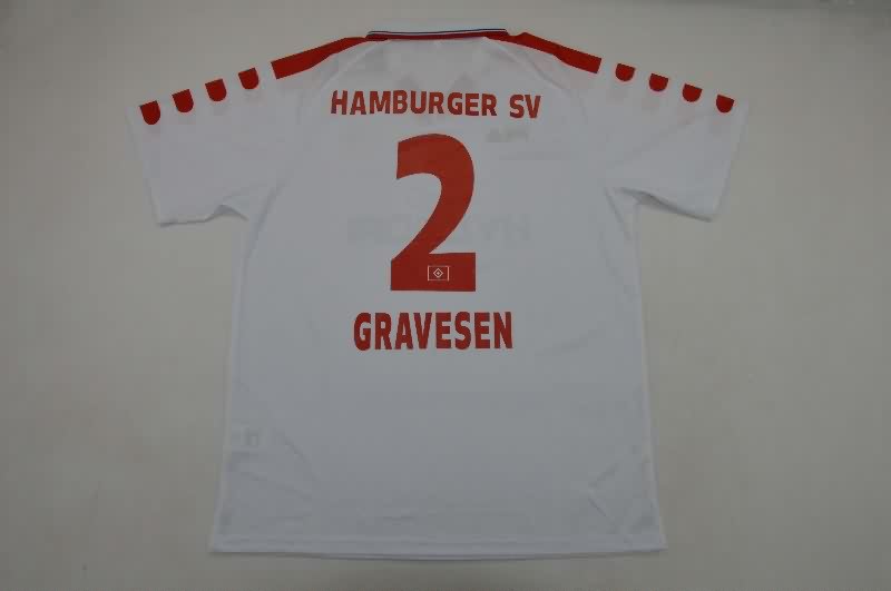 Thailand Quality(AAA) 1998/99 Hamburger SV Home Retro Soccer Jersey