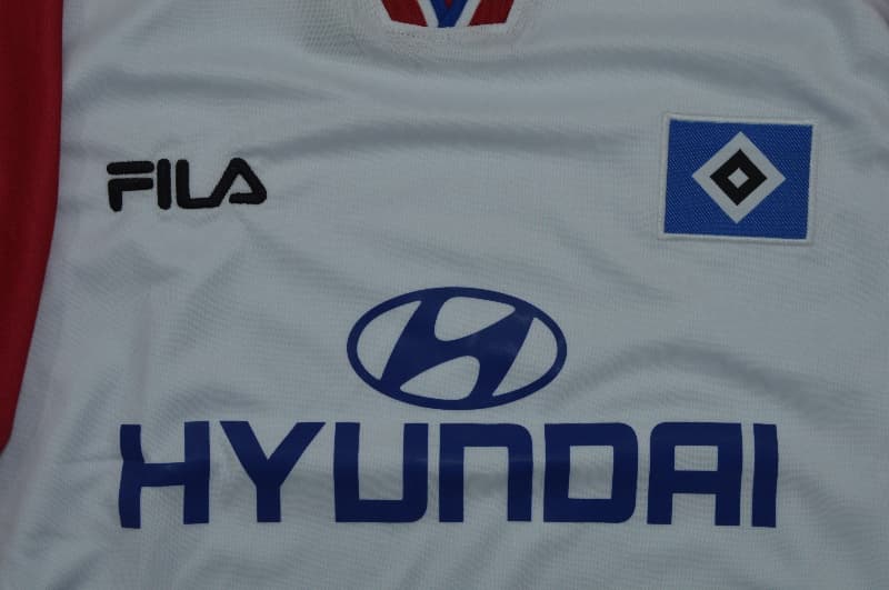 Thailand Quality(AAA) 1999/00 Hamburger SV Home Retro Soccer Jersey