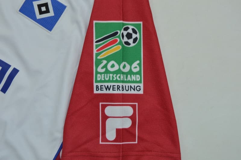 Thailand Quality(AAA) 1999/00 Hamburger SV Home Retro Soccer Jersey