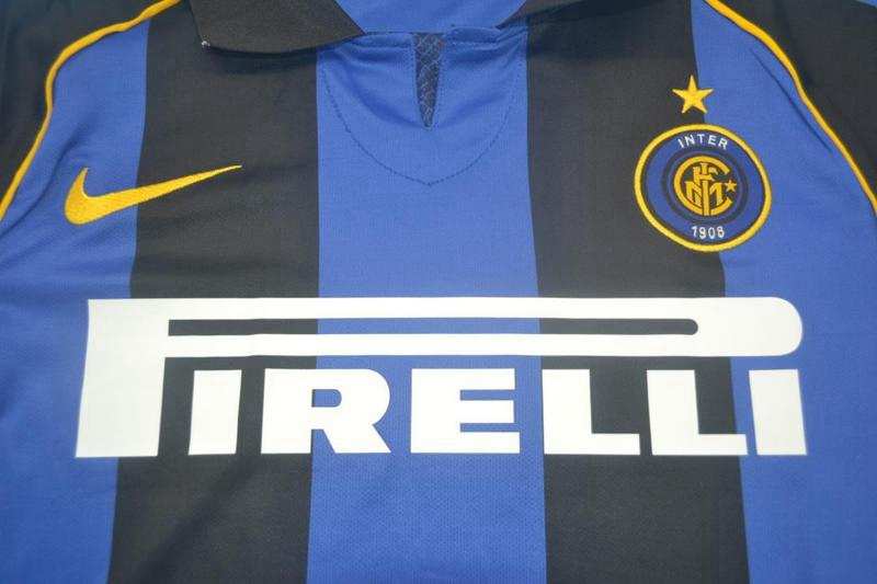 Thailand Quality(AAA) 2001/02 Inter Milan Home Soccer Jersey