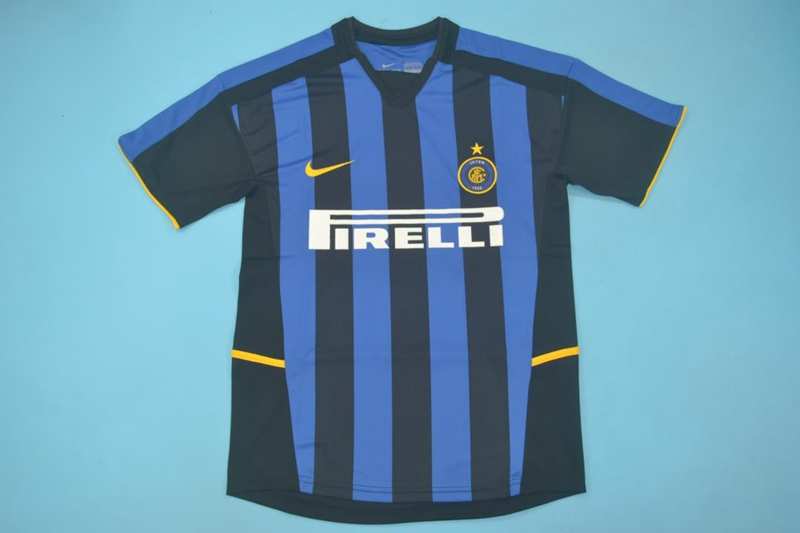 Thailand Quality(AAA) 2002/03 Inter Milan Home Soccer Jersey