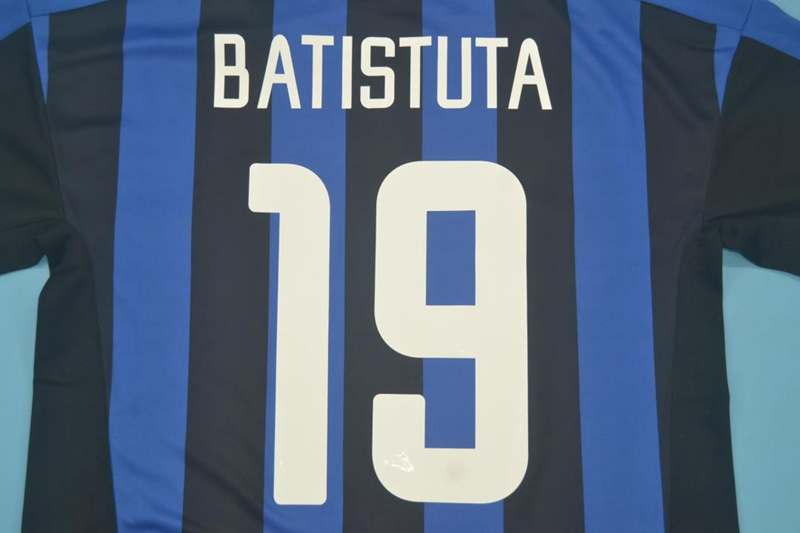 Thailand Quality(AAA) 2002/03 Inter Milan Home Soccer Jersey
