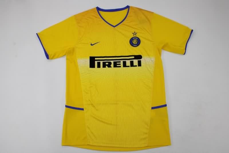 Thailand Quality(AAA) 2002/03 Inter Milan Third Retro Soccer Jersey