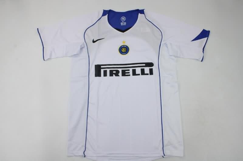 Thailand Quality(AAA) 2004/05 Inter Milan Away Retro Soccer Jersey