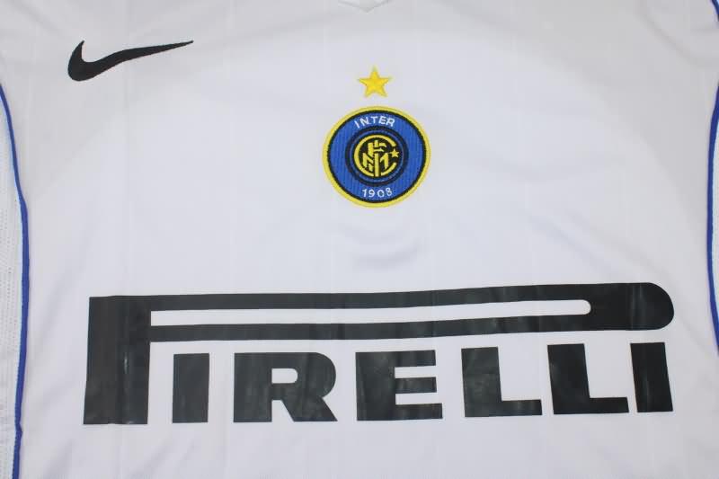 Thailand Quality(AAA) 2004/05 Inter Milan Away Retro Soccer Jersey