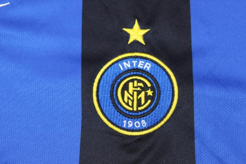 Thailand Quality(AAA) 2004/05 Inter Milan Home Retro Soccer Jersey