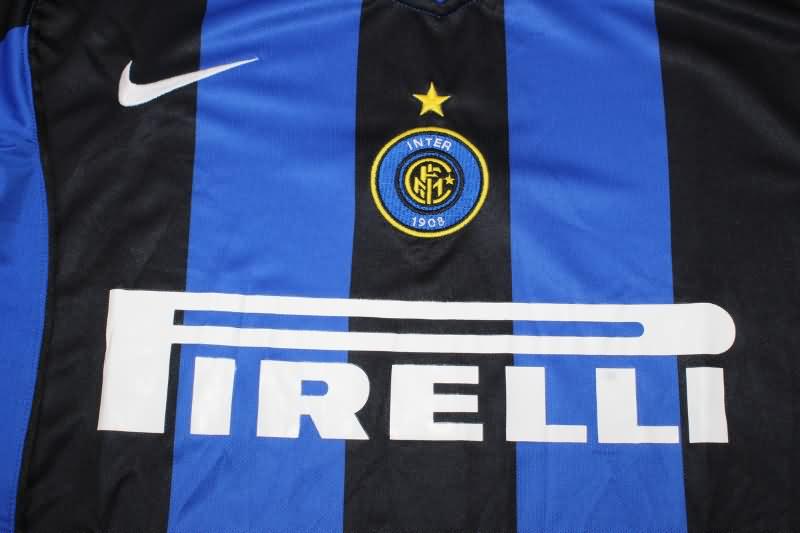 Thailand Quality(AAA) 2004/05 Inter Milan Home Retro Soccer Jersey