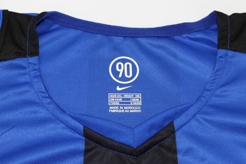 Thailand Quality(AAA) 2004/05 Inter Milan Home Retro Soccer Jersey