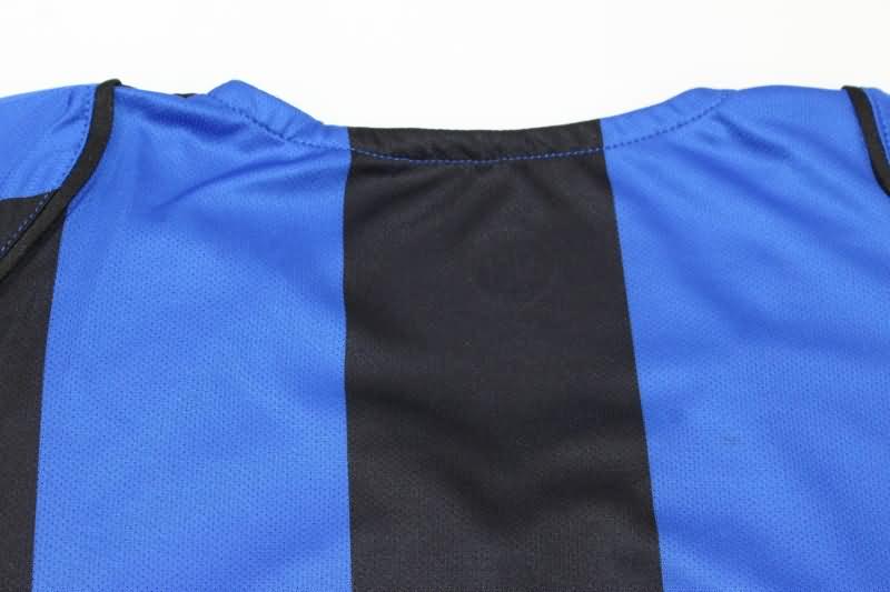 Thailand Quality(AAA) 2004/05 Inter Milan Home Retro Soccer Jersey