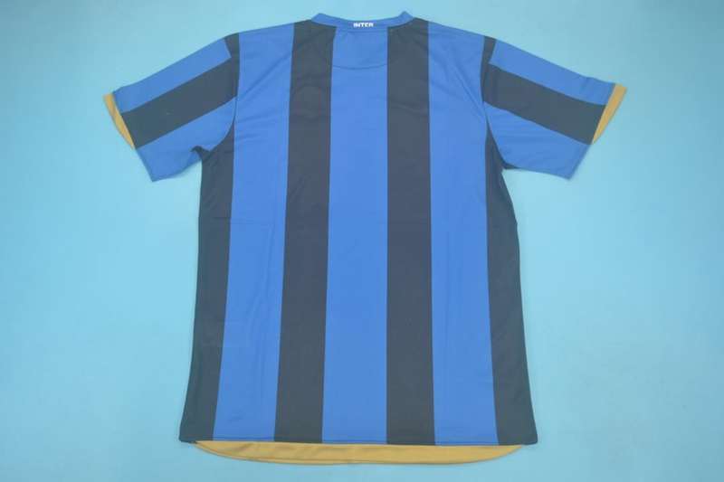 Thailand Quality(AAA) 2008/09 Inter Milan Home Soccer Jersey