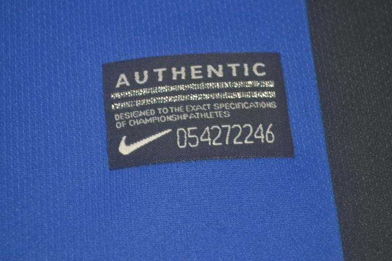 Thailand Quality(AAA) 2008/09 Inter Milan Home UCL Soccer Jersey