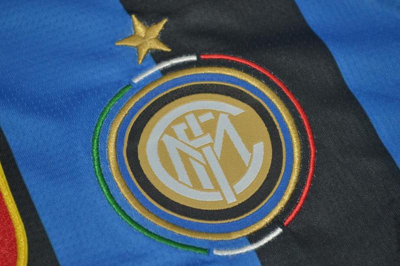 Thailand Quality(AAA) 2009/10 Inter Milan Home UCL Final Soccer Jersey