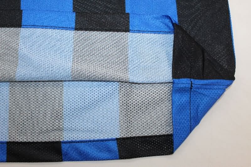 Thailand Quality(AAA) 2009/2010 Inter Milan Home Retro Soccer Jersey (Player)