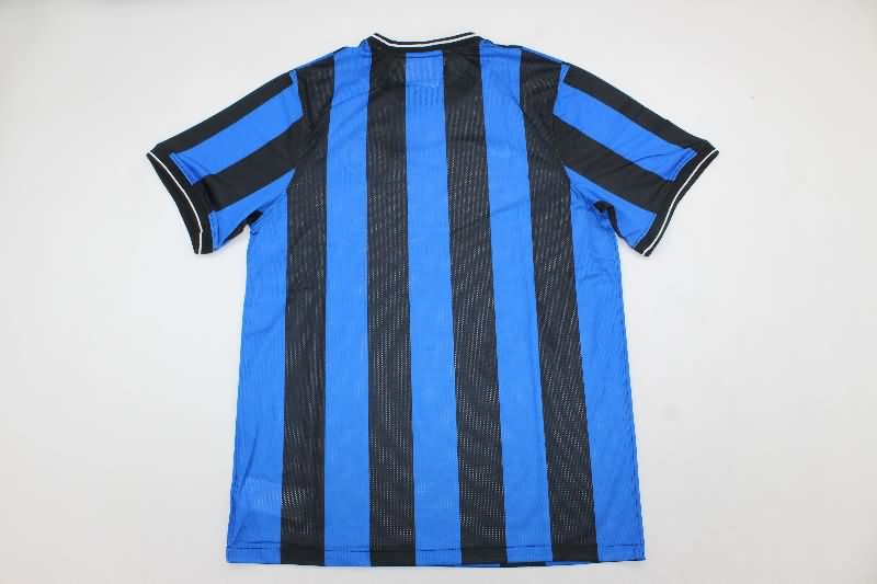 Thailand Quality(AAA) 2009/2010 Inter Milan Home Retro Soccer Jersey (Player)