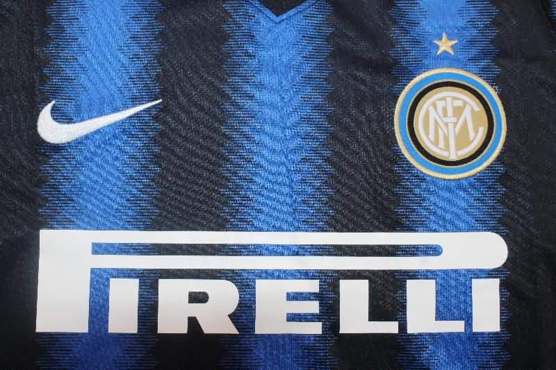 Thailand Quality(AAA) 2010/11 Inter Milan Home Soccer Jersey(L/S)