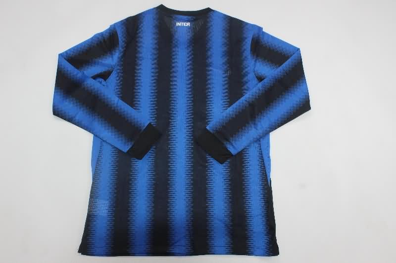 Thailand Quality(AAA) 2010/11 Inter Milan Home Soccer Jersey(L/S)