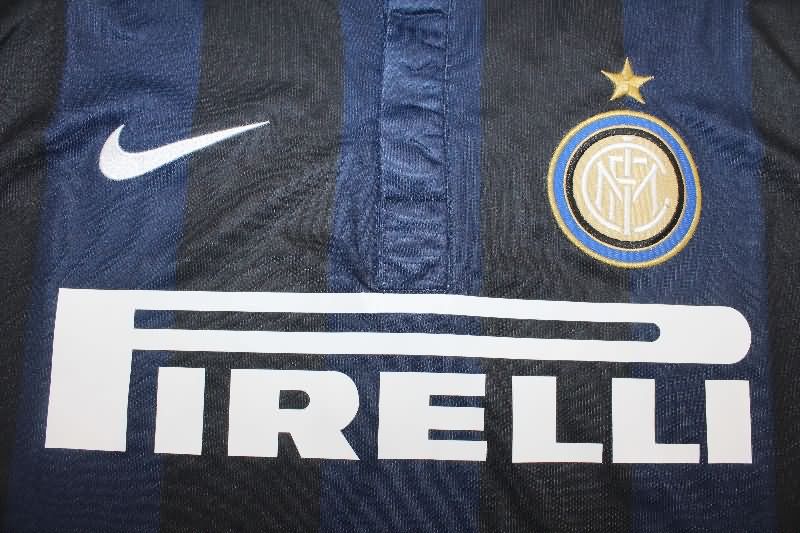 Thailand Quality(AAA) 2013/14 Inter Milan Home Retro Soccer Jersey