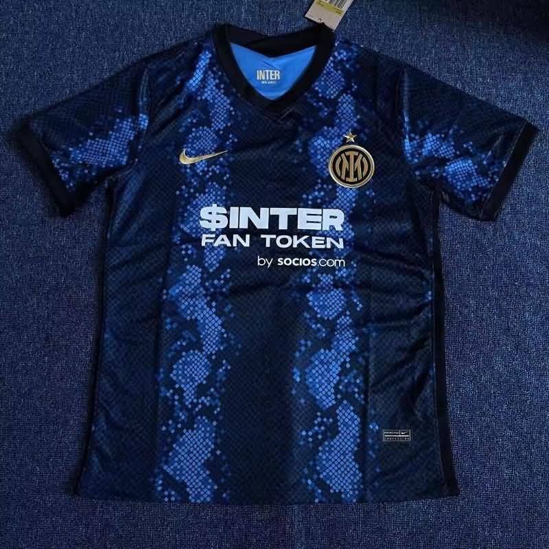 Thailand Quality(AAA) 2021/22 Inter Milan Home Retro Soccer Jersey