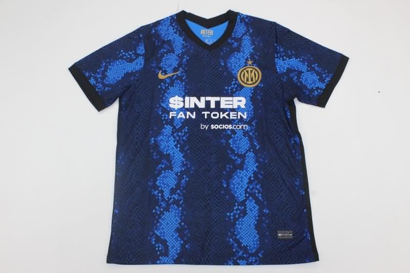 Thailand Quality(AAA) 2021/22 Inter Milan Home Retro Soccer Jersey