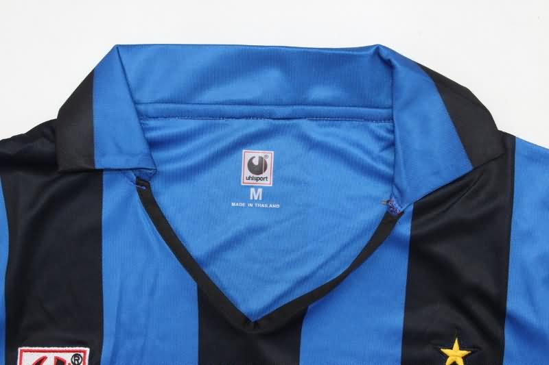 Thailand Quality(AAA) 1990/91 Inter Milan Home Retro Soccer Jersey