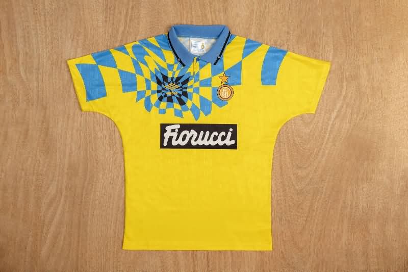 Thailand Quality(AAA) 1992/93 Inter Milan Third Retro Soccer Jersey
