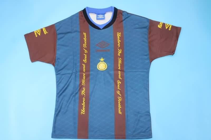 Thailand Quality(AAA) 1994/95 Inter Milan Home Retro Soccer Jersey