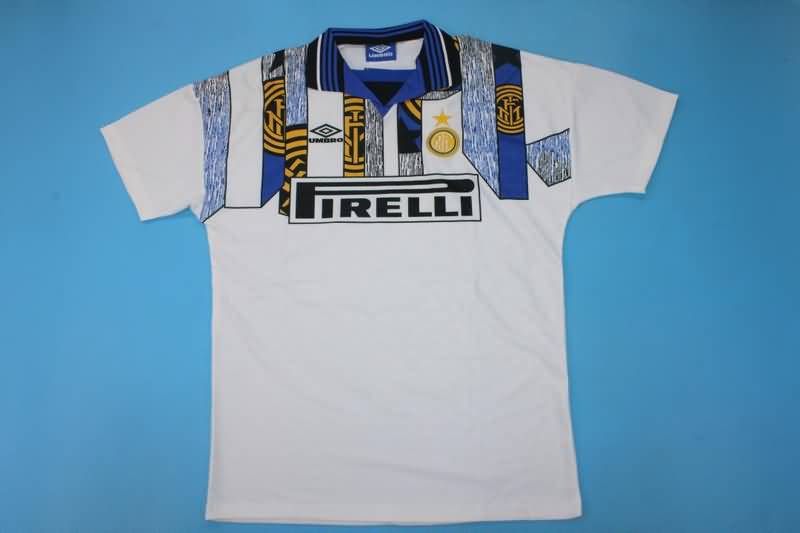 Thailand Quality(AAA) 1995/96 Inter Milan Away Soccer Jersey