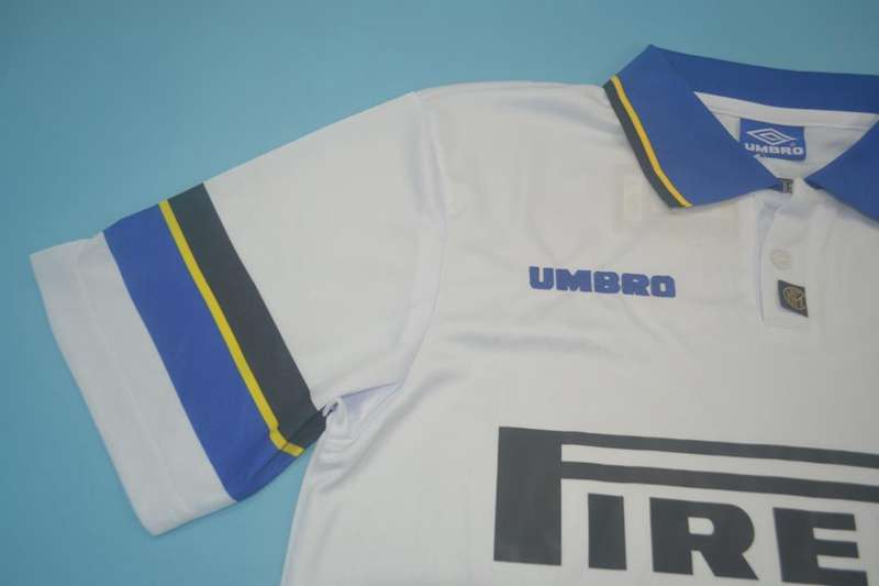 Thailand Quality(AAA) 1997/98 Inter Milan Away Soccer Jersey