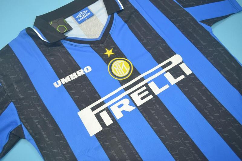 Thailand Quality(AAA) 1997/98 Inter Milan Home Soccer Jersey