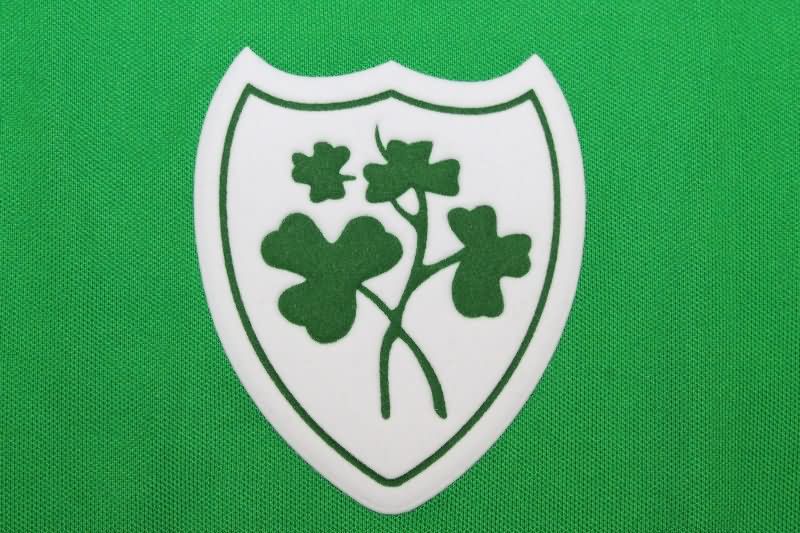 Thailand Quality(AAA) 1986 Ireland Home Long Sleeve Retro Soccer Jersey