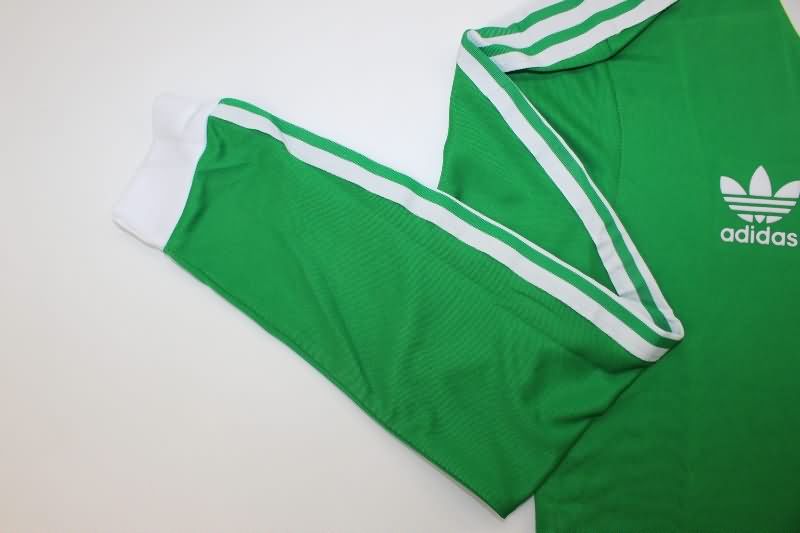 Thailand Quality(AAA) 1986 Ireland Home Long Sleeve Retro Soccer Jersey