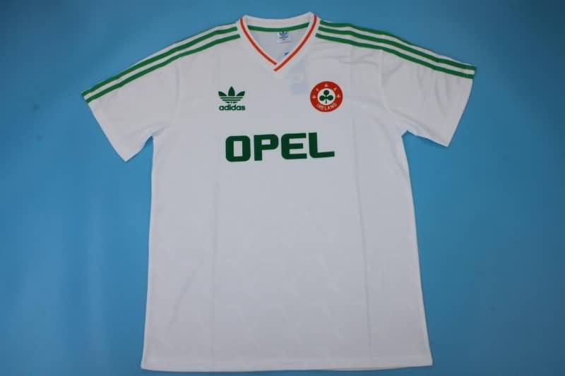 Thailand Quality(AAA) 1990 Ireland Away Retro Soccer Jersey