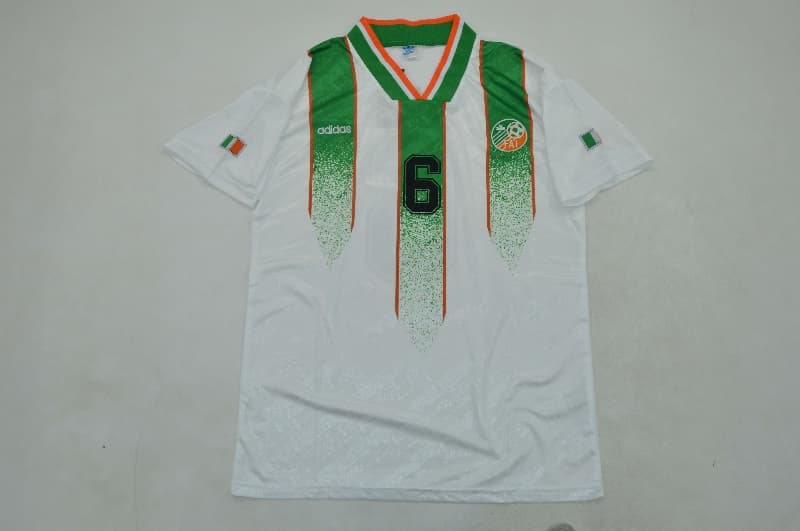 Thailand Quality(AAA) 1994 Ireland Away Retro Soccer Jersey