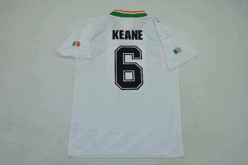 Thailand Quality(AAA) 1994 Ireland Away Retro Soccer Jersey
