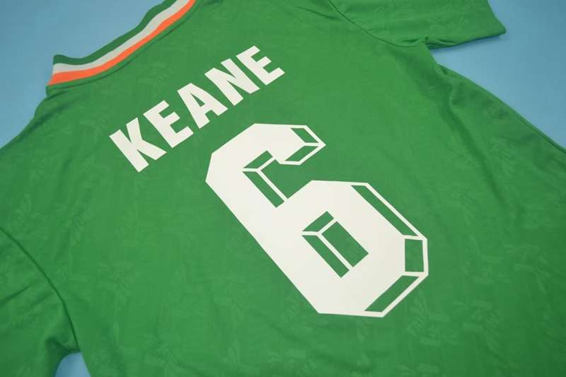 Thailand Quality(AAA) 1994 Ireland Home Retro Soccer Jersey