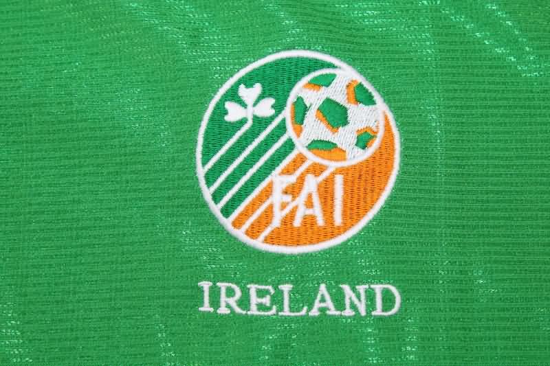 Thailand Quality(AAA) 2002 Ireland Home Retro Soccer Jersey